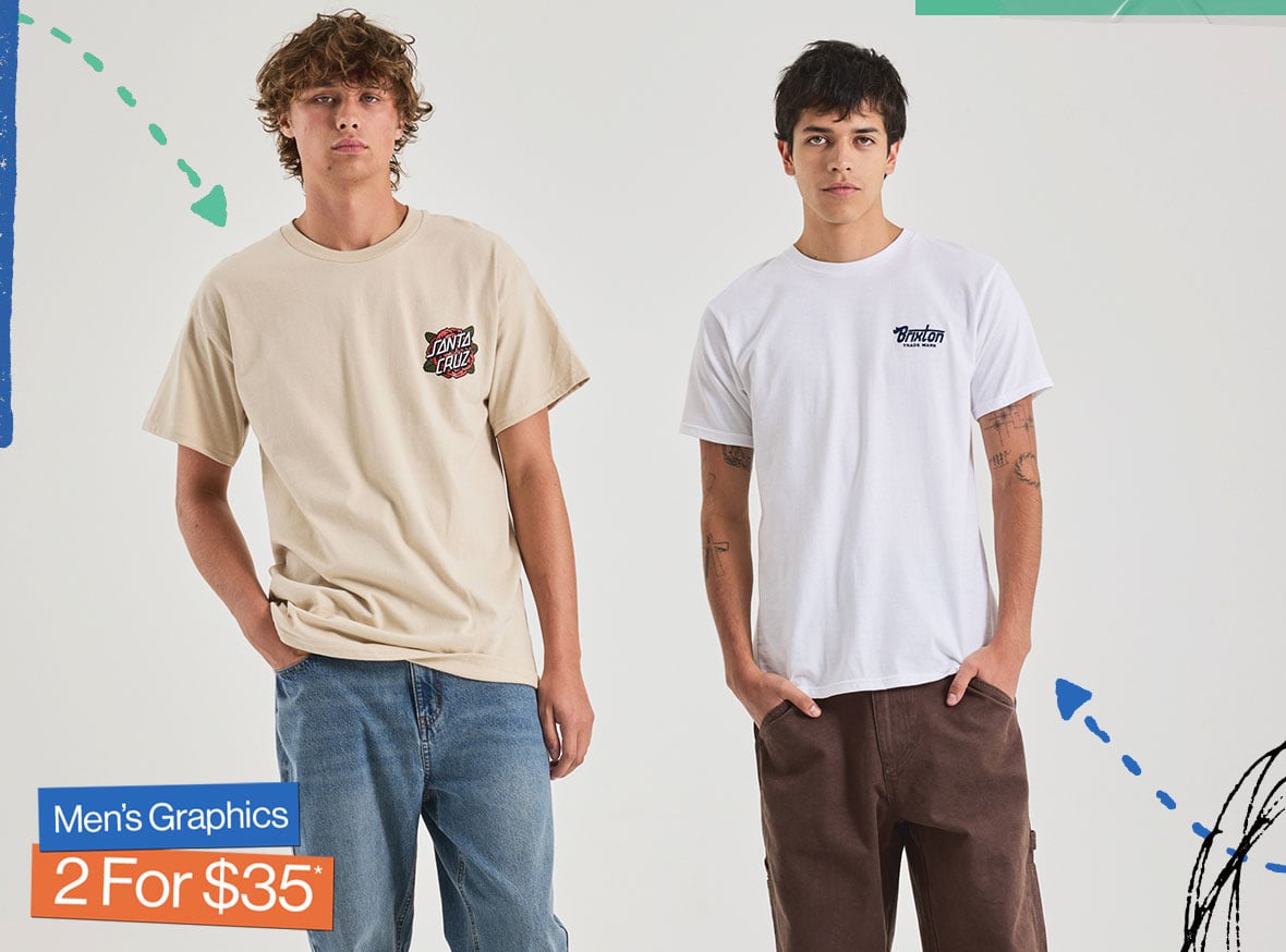 Men's Graphics 2 For $35