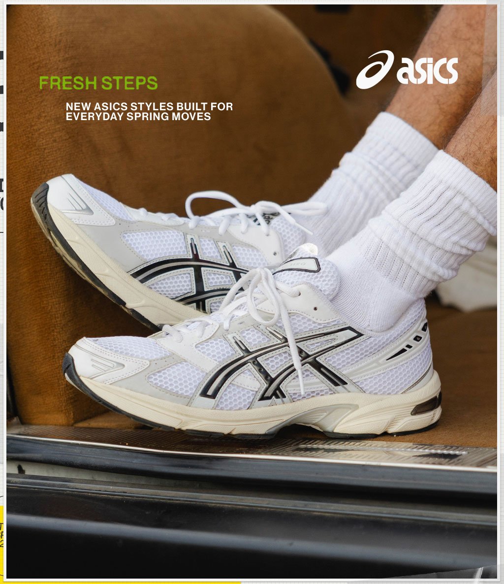 Fresh Steps New asics styles built for everyday spring moves