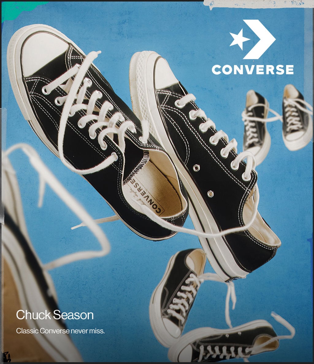 Converse Chuck Season Classic Converse never miss