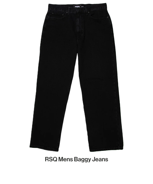 RSQ Mens Baggy Jeans
