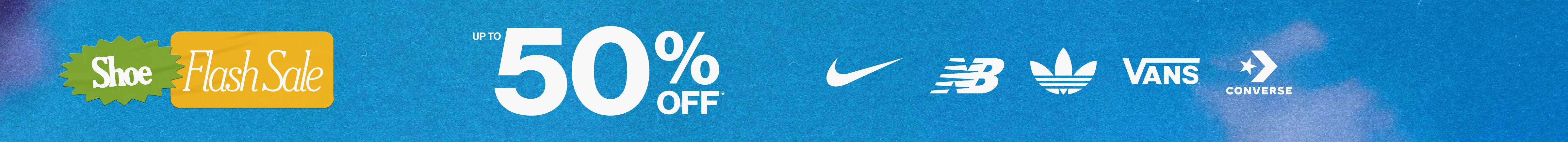 Shoe Flash Sale Up to 50% OFF*