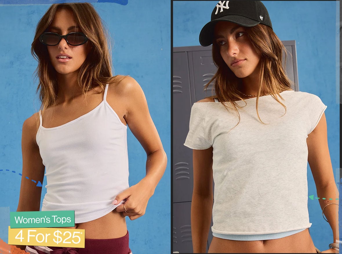 Women's Tops 4 for $25