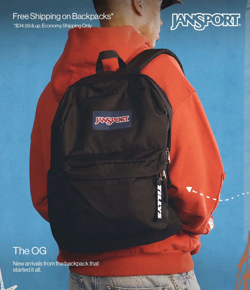 Free Shipping on Backpacks* *34.99 & up. Economy Shipping Only The OG New Arrivals from the backpack that Started it all