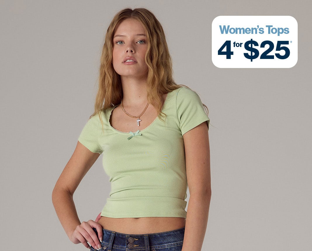 Women's Tops 4 for $25