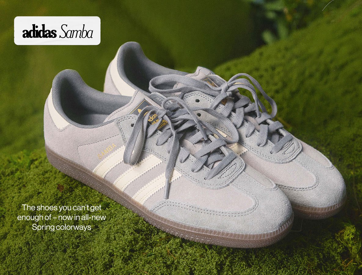 adidas Samba The Shoes you can't get enough of - now in All-new Spring Colorways