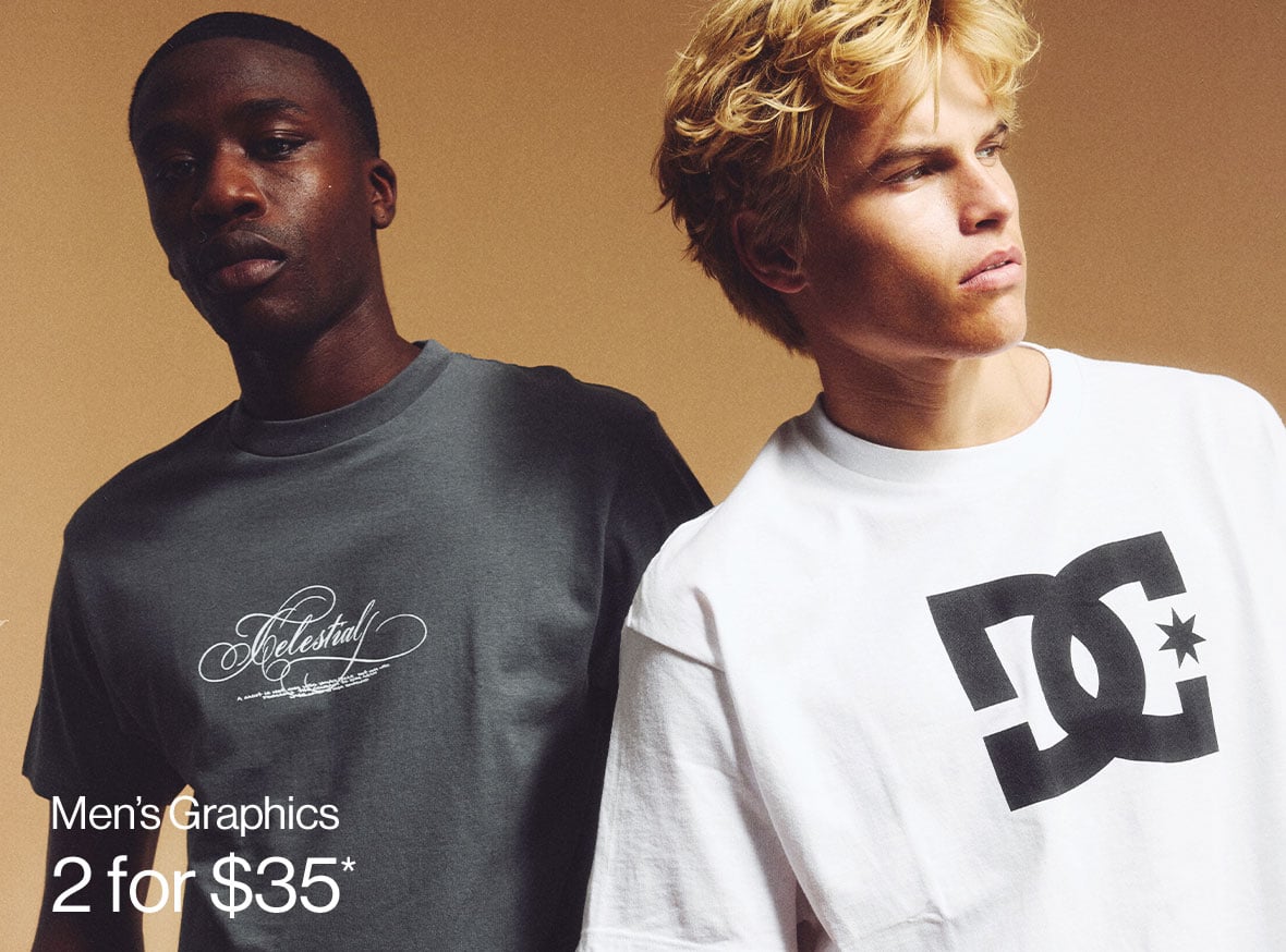 Men's Graphics 2 For $35