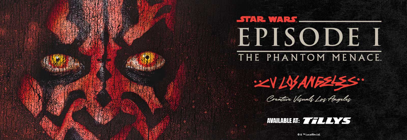 CVLA Star Wars Episode 1 Phantom Menace - Available at Tillys