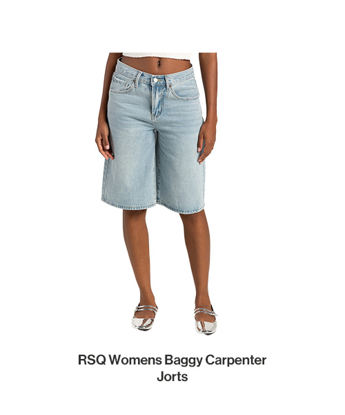 RSQ Womens Baggy Carpenter Jorts