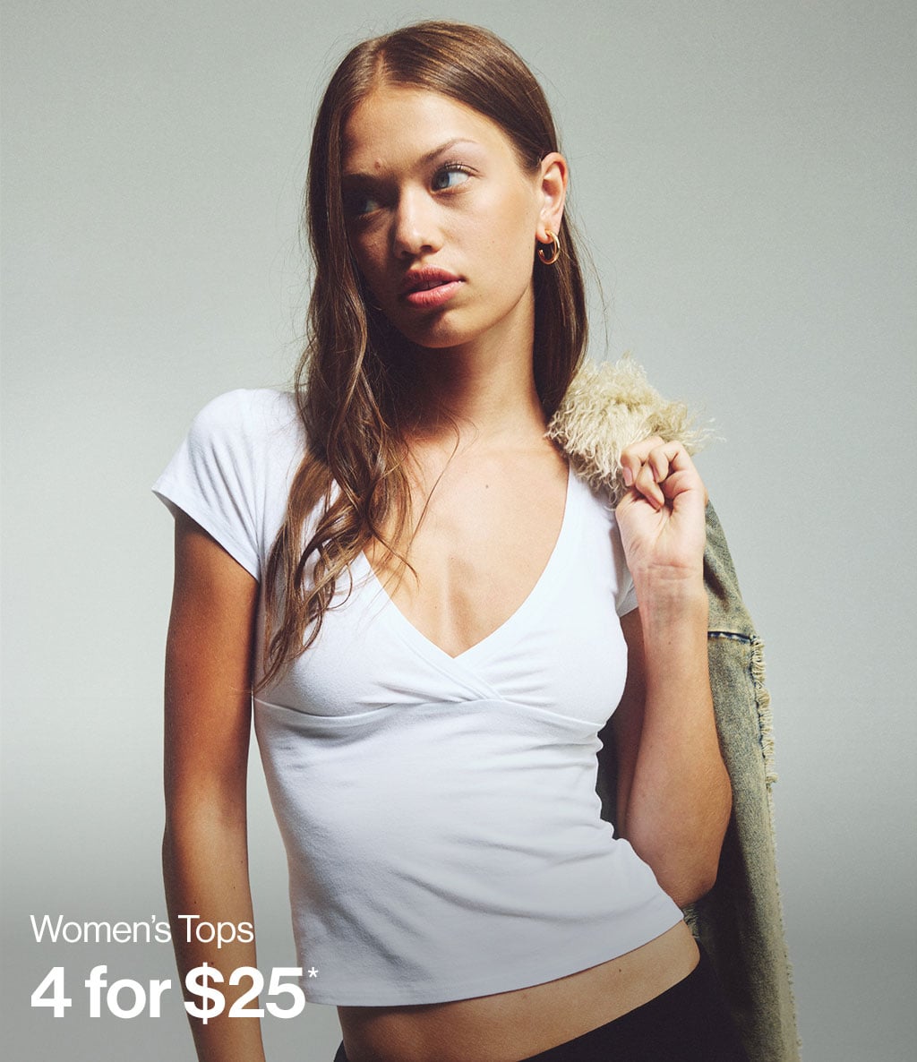Shop Women's Tops 4 for 25*