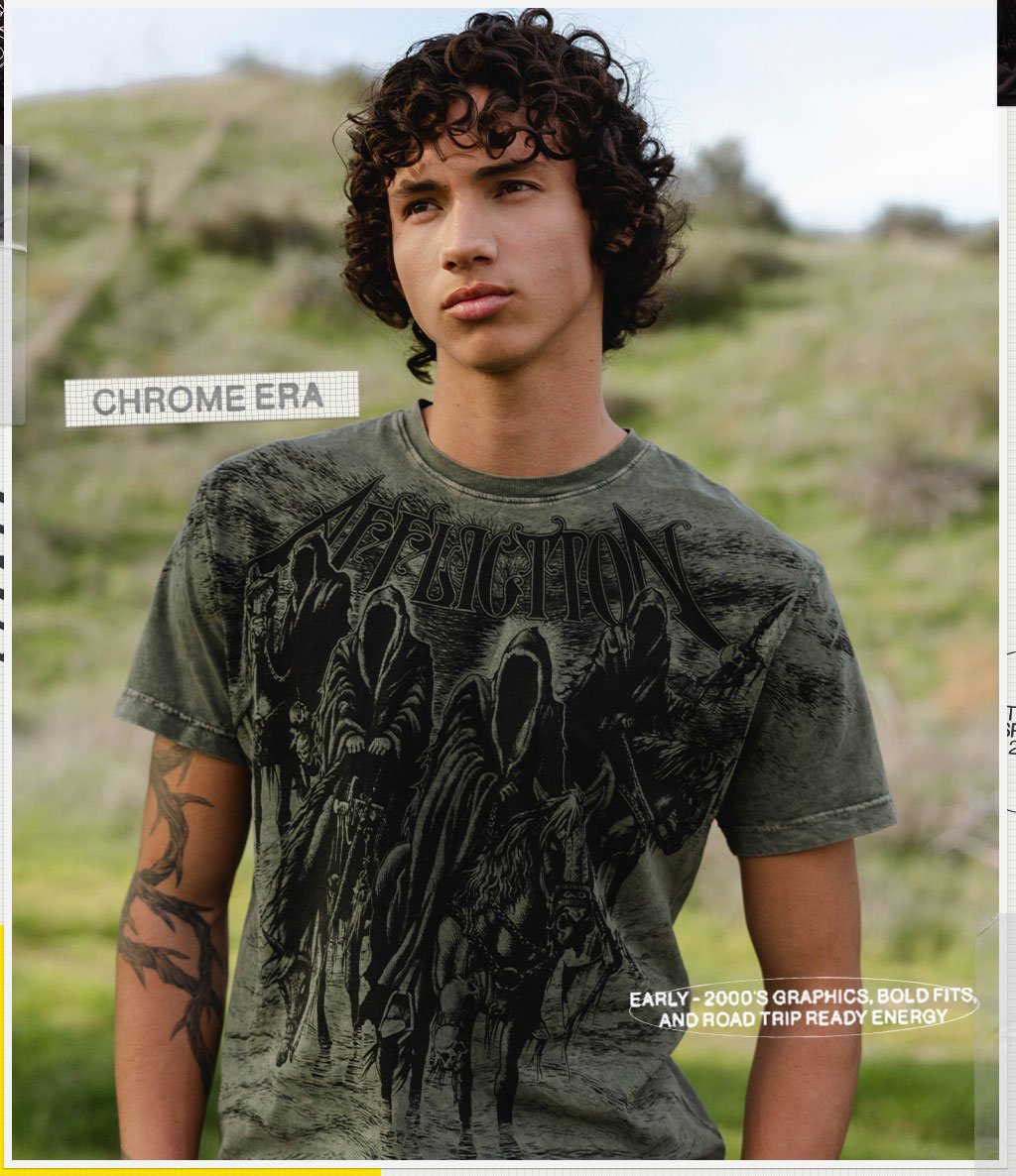 Chrome Era Early - 2000's Graphics, Bold Fits, and Road Trip Ready Energy