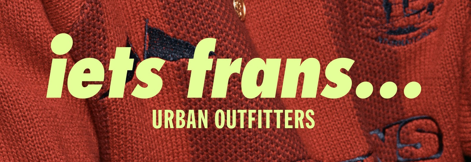 iets frans Urban Outfitters