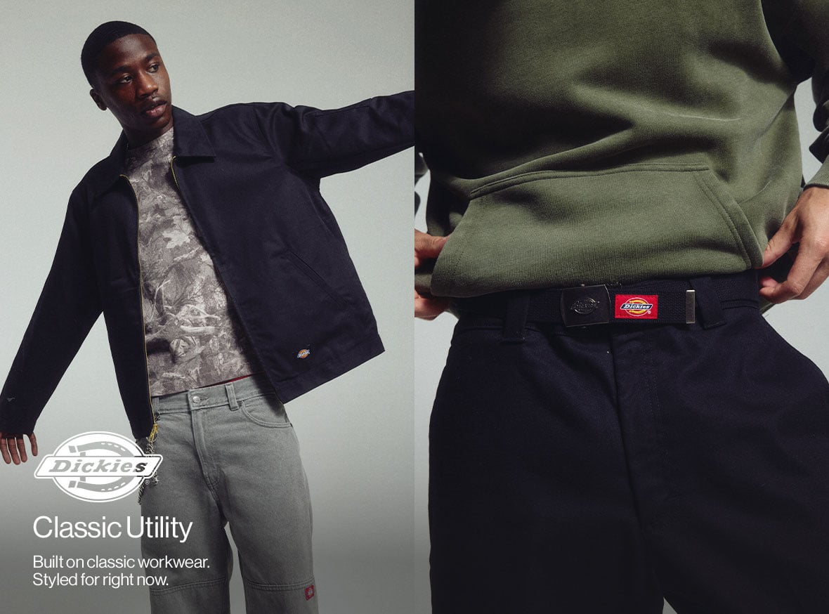 Dickies Classic Utility Built on classic workwear. Styled for right now.