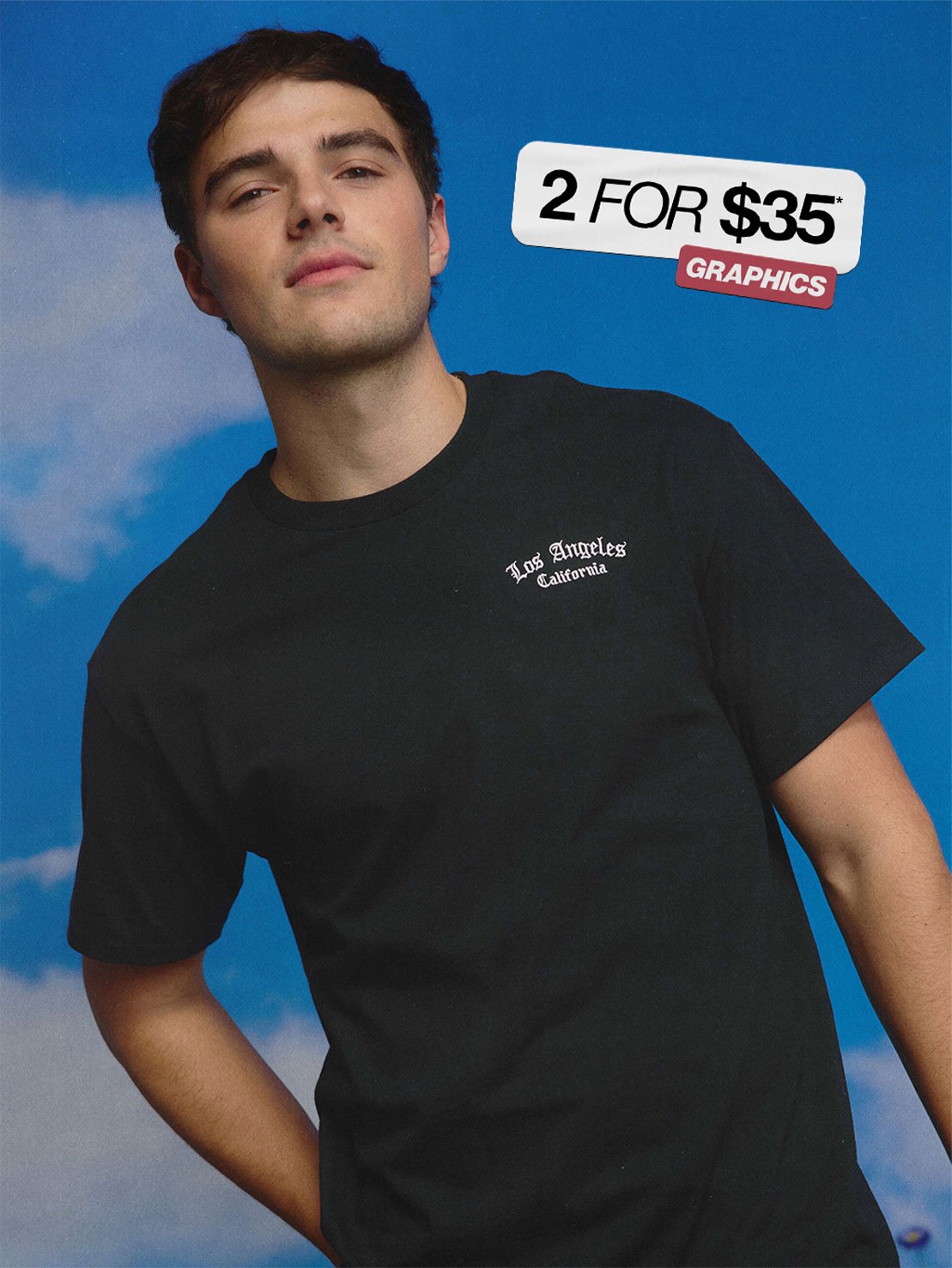 2 for $35* Graphic Tees