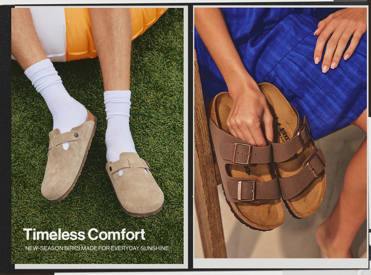 Timeless Comfort New-Season Birks Made for Everyday Sunshine
