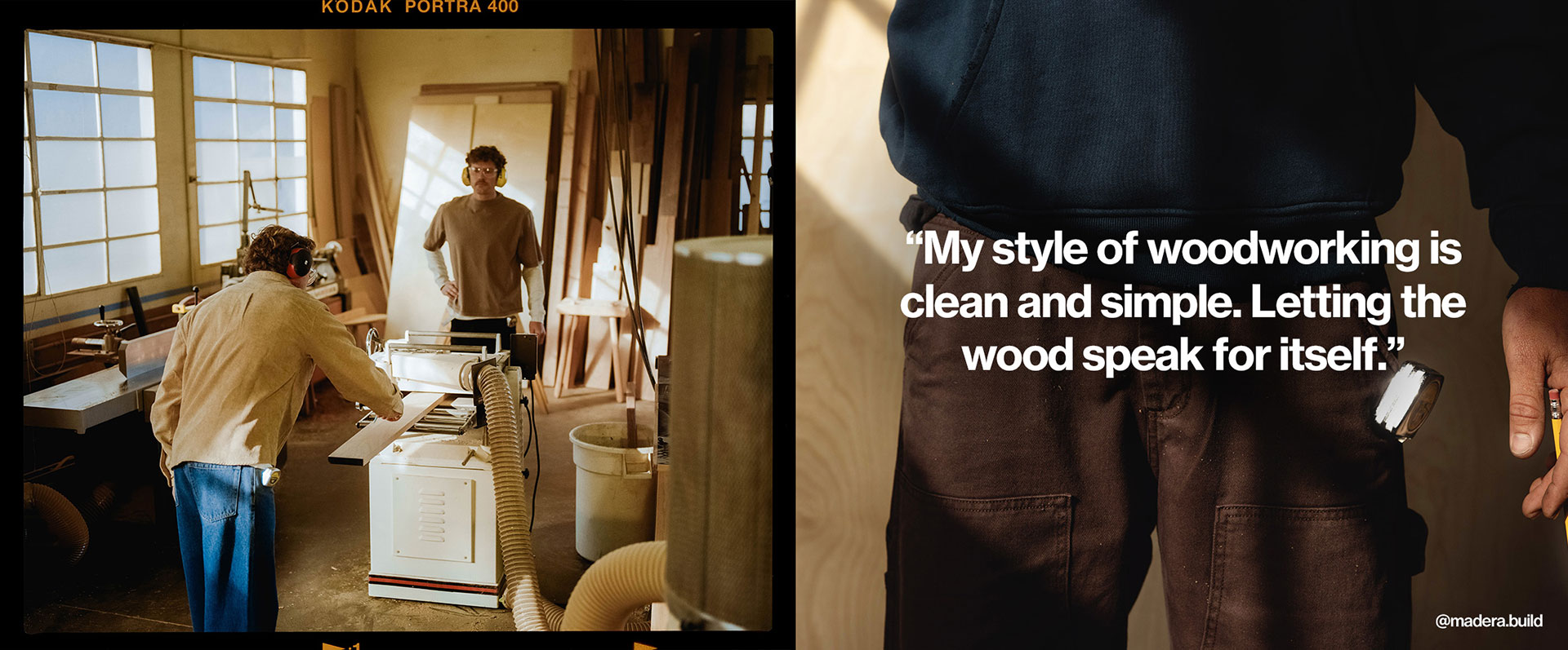 My style of woodworking is clean and simple. Letting the wood speak for itself. @madera.build