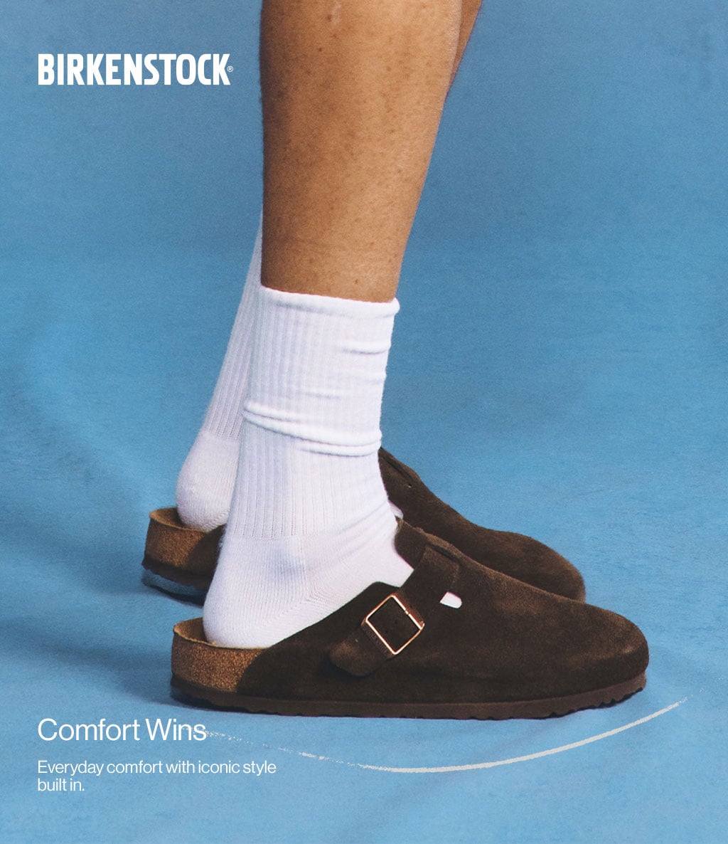 Birkenstock Comfort Wins Everyday comfort with iconic style built in.
