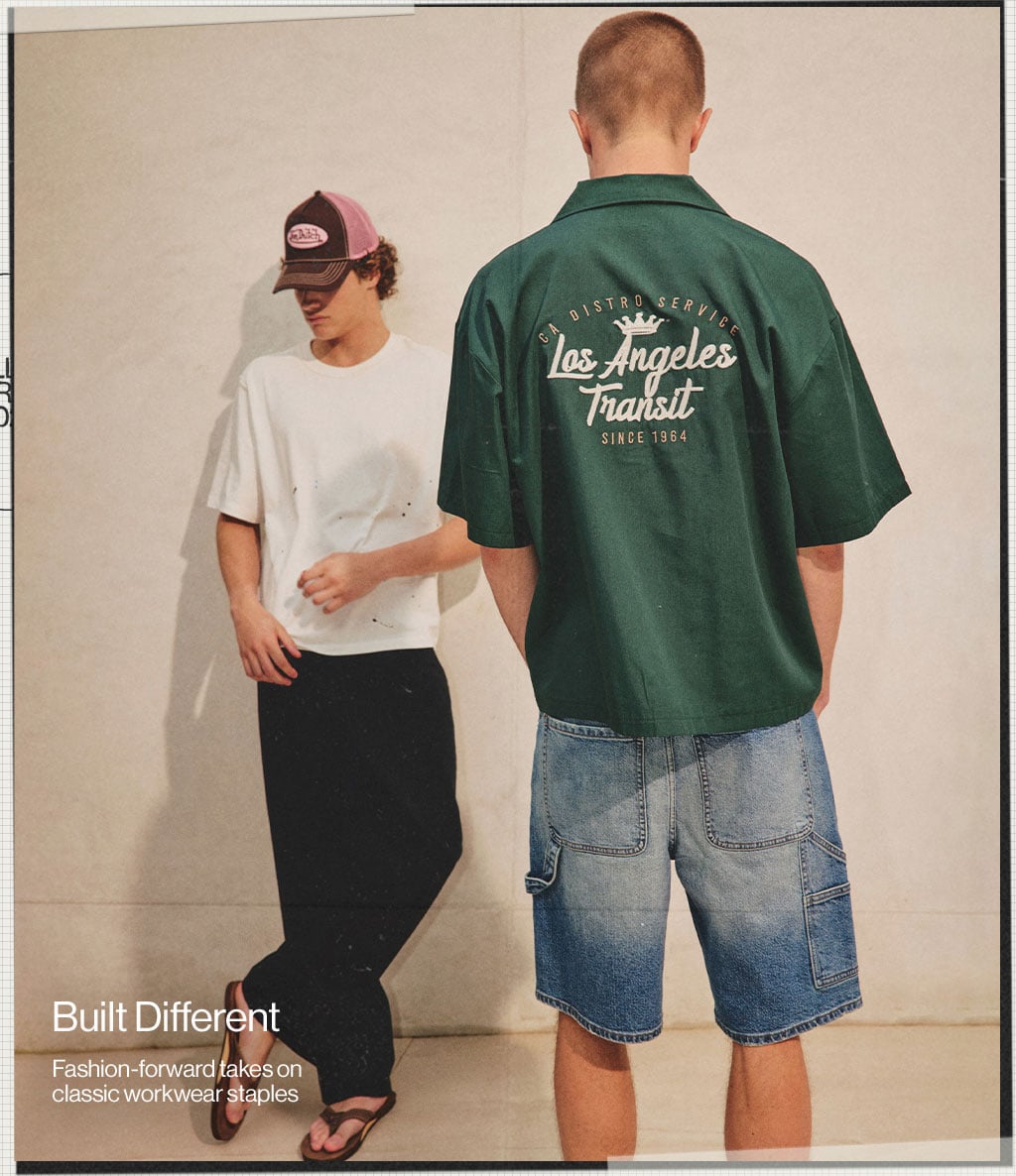 Built Different Fashion-forward takes on classic workwear staples