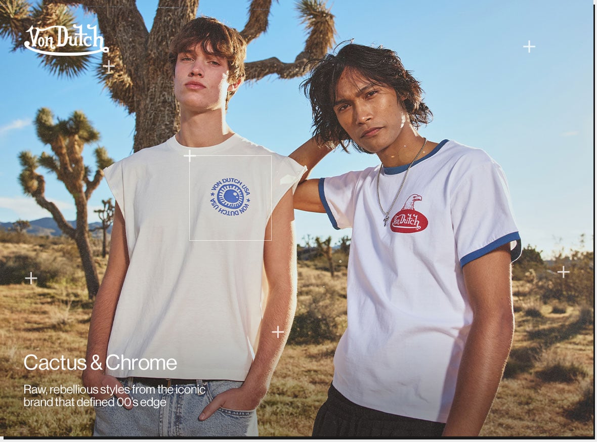Cactus & Chrome, rebellious styles from the iconic brand that defined 00's edge