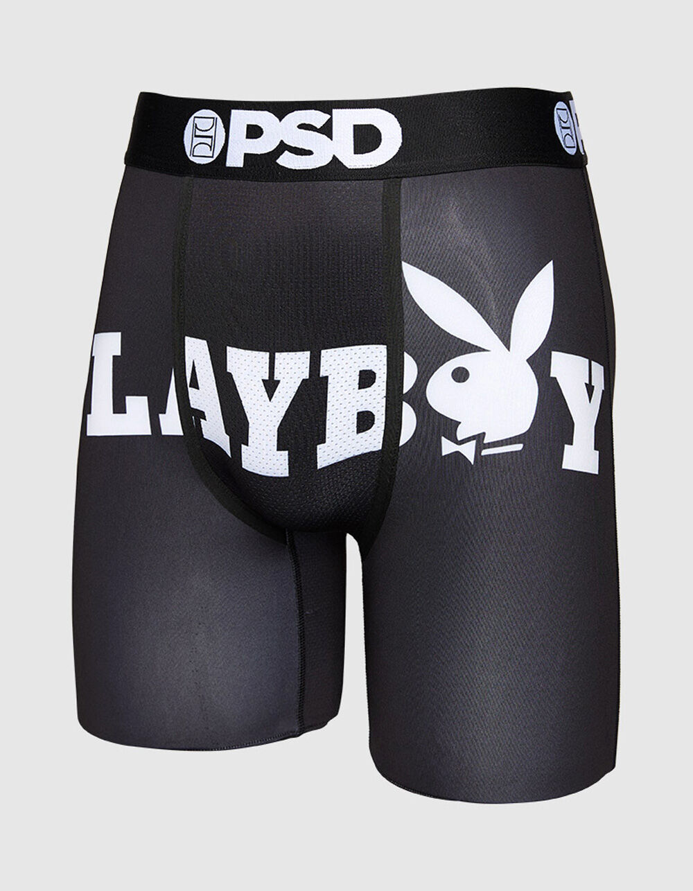 PSD Underwear Neon Sign Playboy Thong - Black – Dolls Kill