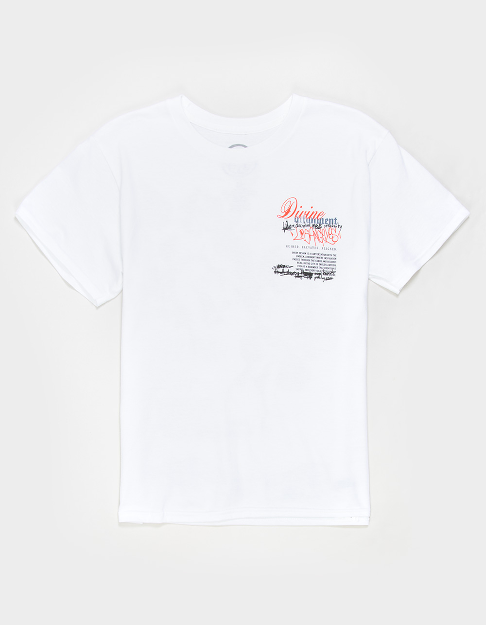 CVLA Divine Alignment Boys Tee - WHITE