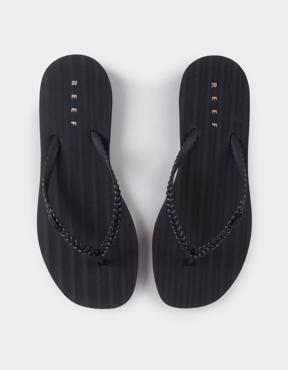 REEF Seaside Twist Womens Square Toe Flip Flops