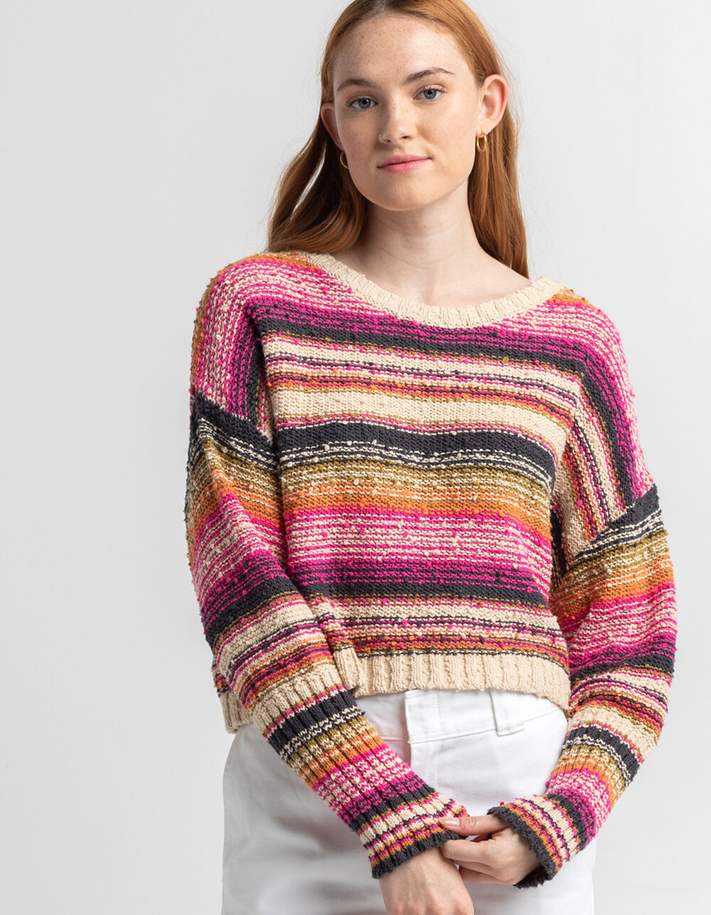 BILLABONG Striped Knit Sweater - MULTI | Tillys