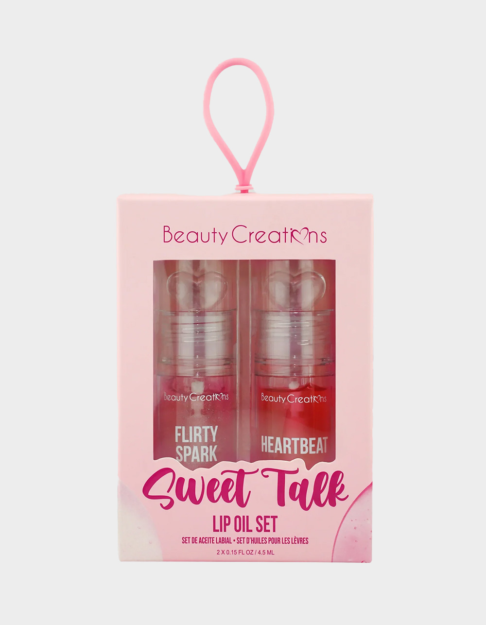 BEAUTY CREATIONS Sweet Talk Lip Oil Set - PINK