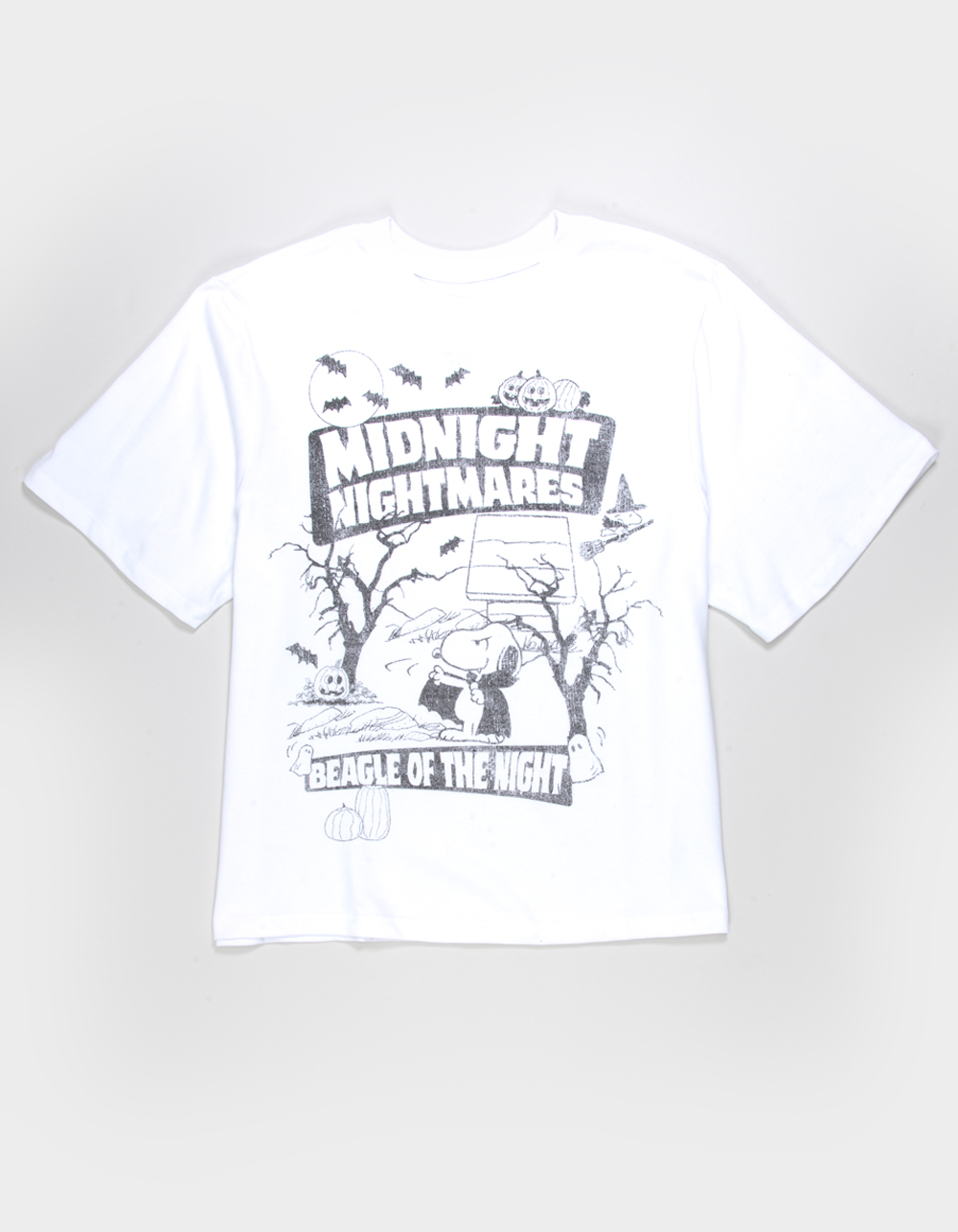 RSQ x Peanuts Midnight Mens Tee - WHITE