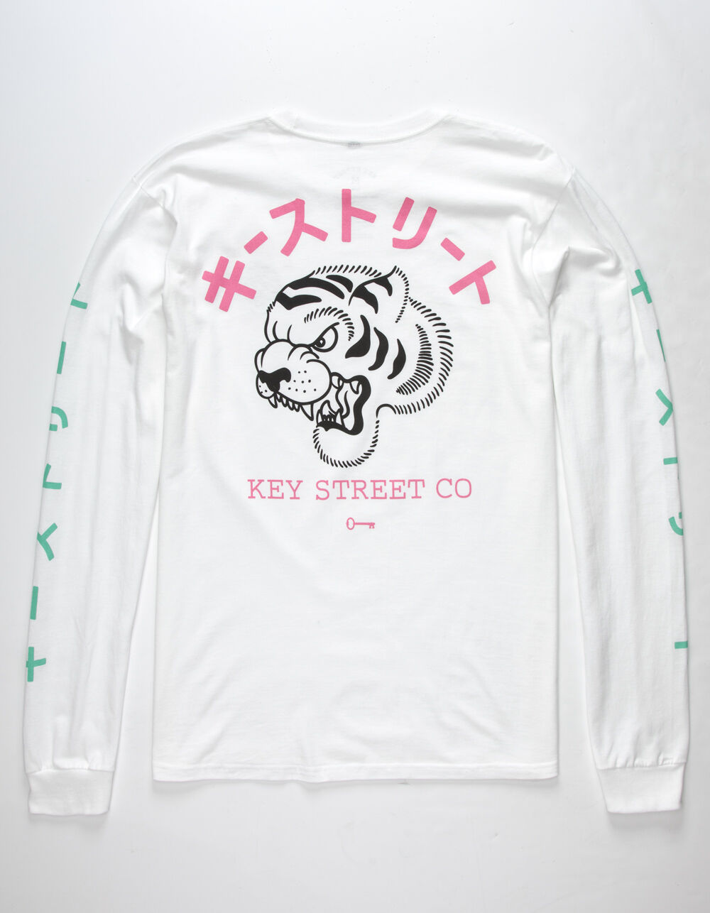 KEY STREET Tora Mens TShirt WHITE Tillys