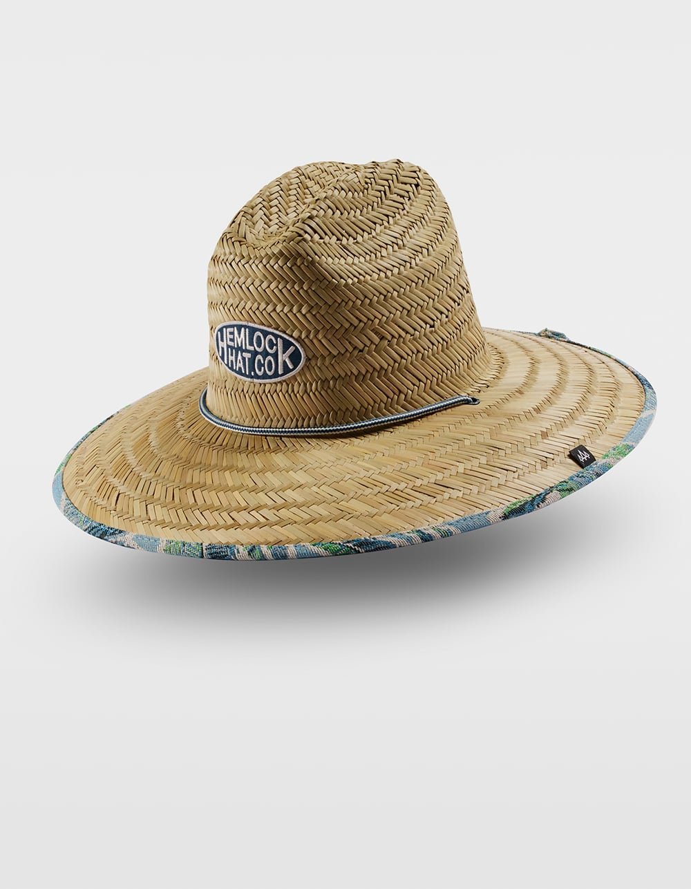 HEMLOCK HAT CO. Palms Lifeguard Straw Hat - NATURAL