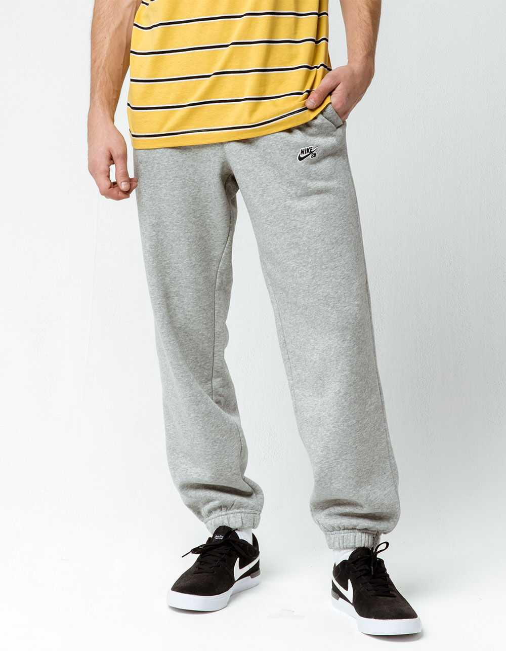 chemicals Scholar her NIKE SB Icon Mens Sweatpants - GRAY | Tillys