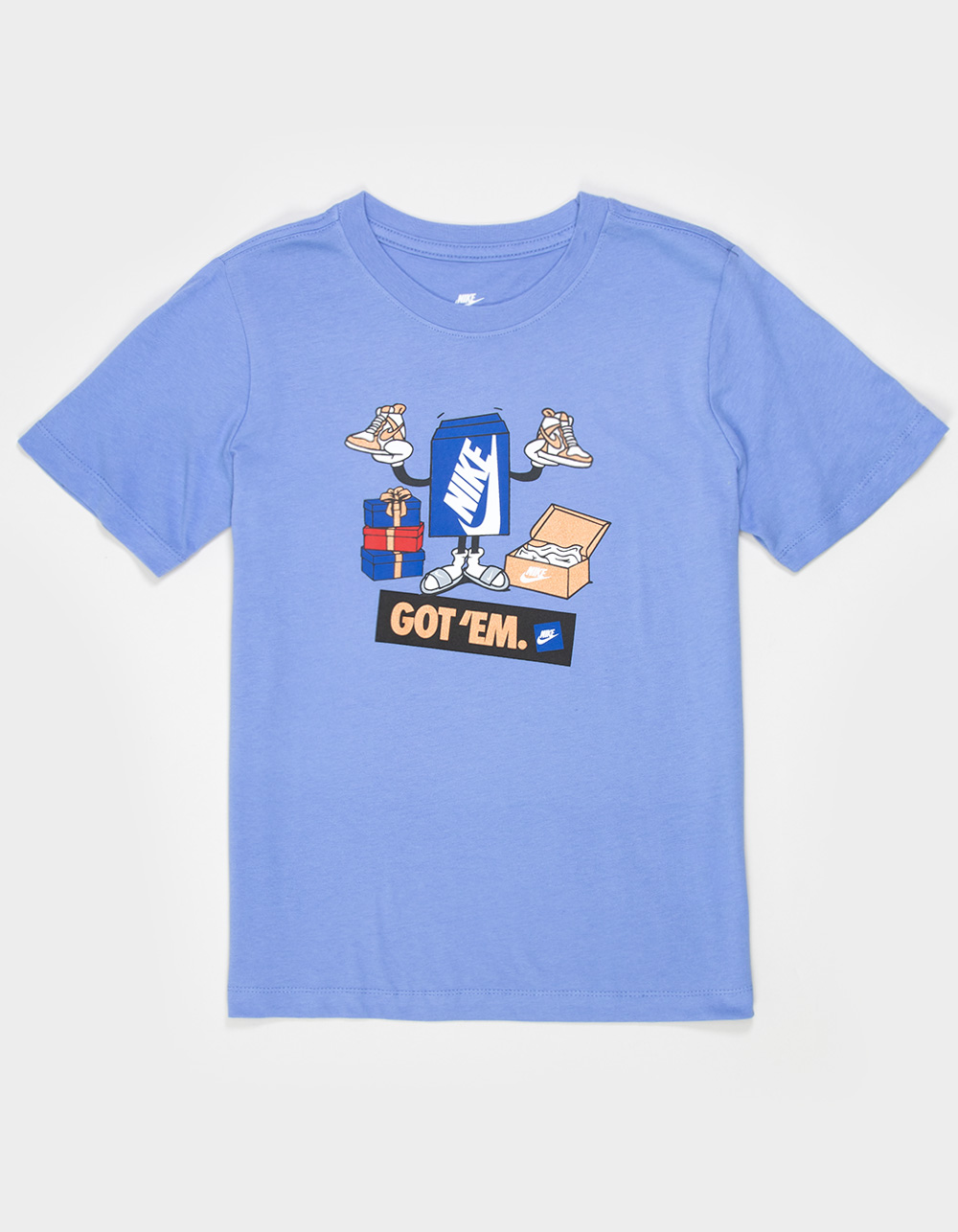 NIKE Got Em Boys Boxy Tee - LIGHT BLUE