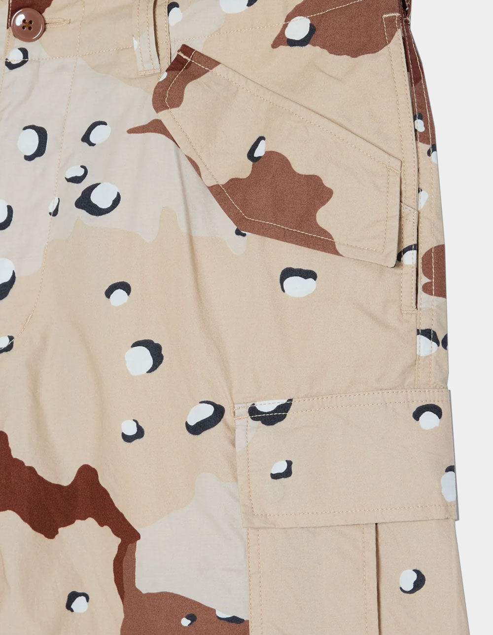 OBEY Mens Baggy Cargo Pants - BROWN COMBO