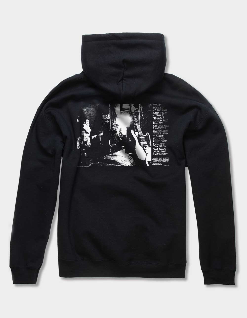TALKING HEADS Live Shot Unisex Hoodie - BLACK