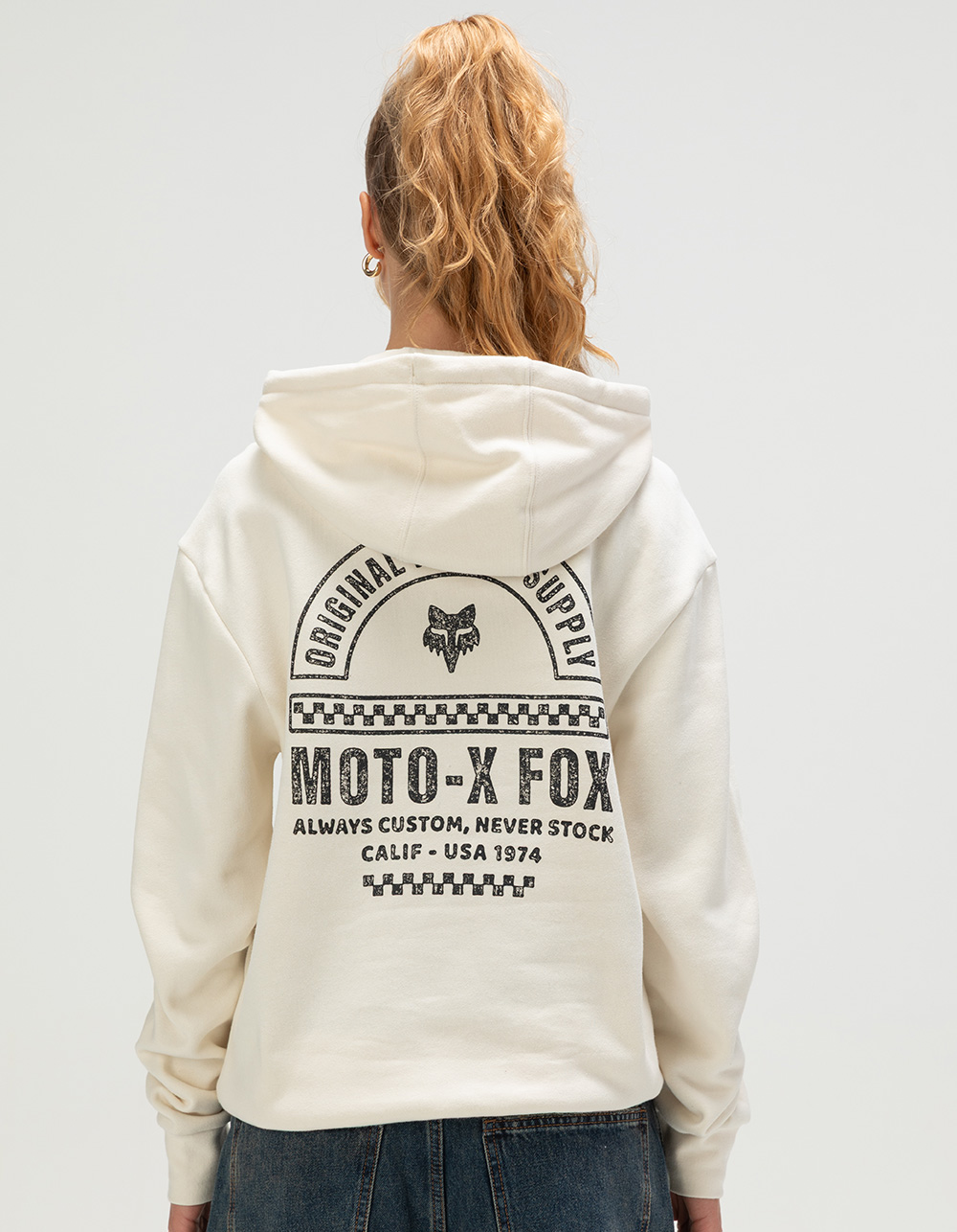 FOX Victory Womens Hoodie - CREAM