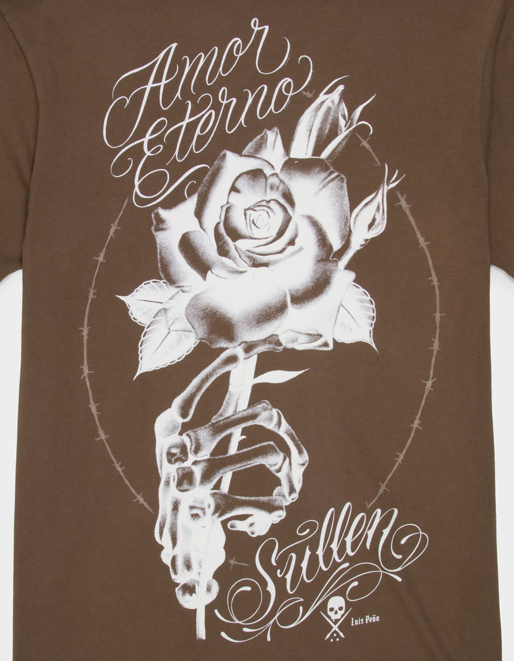 SULLEN Amor Eterno Mens Tee - BROWN
