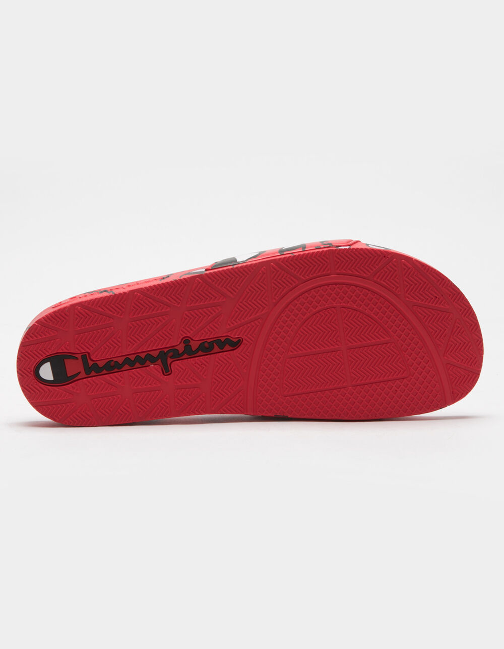 CHAMPION IPO Warped Mens Slide Sandals - RED | Tillys