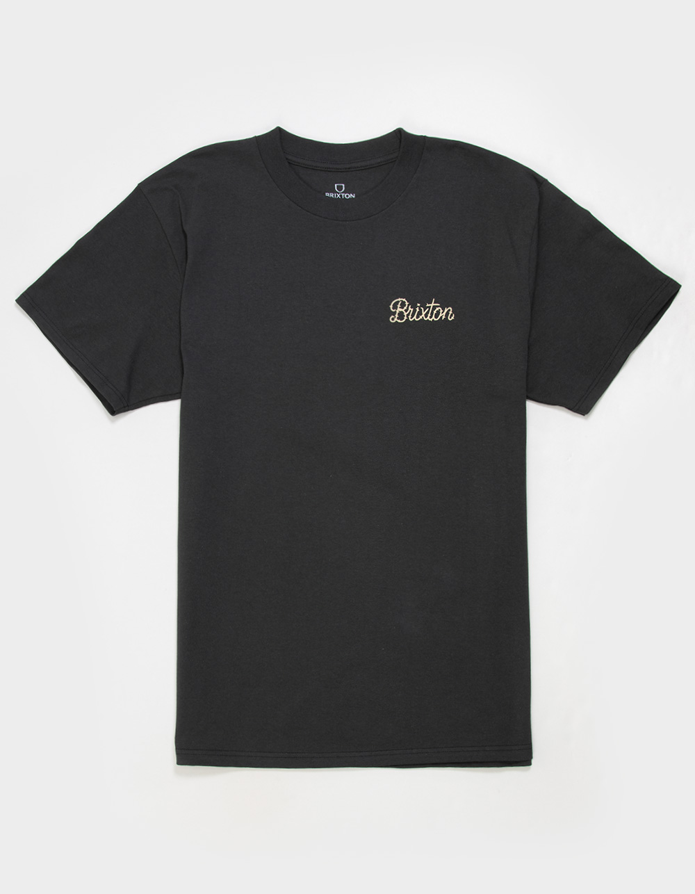 BRIXTON Barbed Wire Mens Tee - BLACK