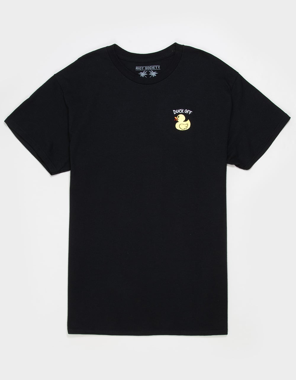 RIOT SOCIETY Rubber Duck Mens Tee - BLACK