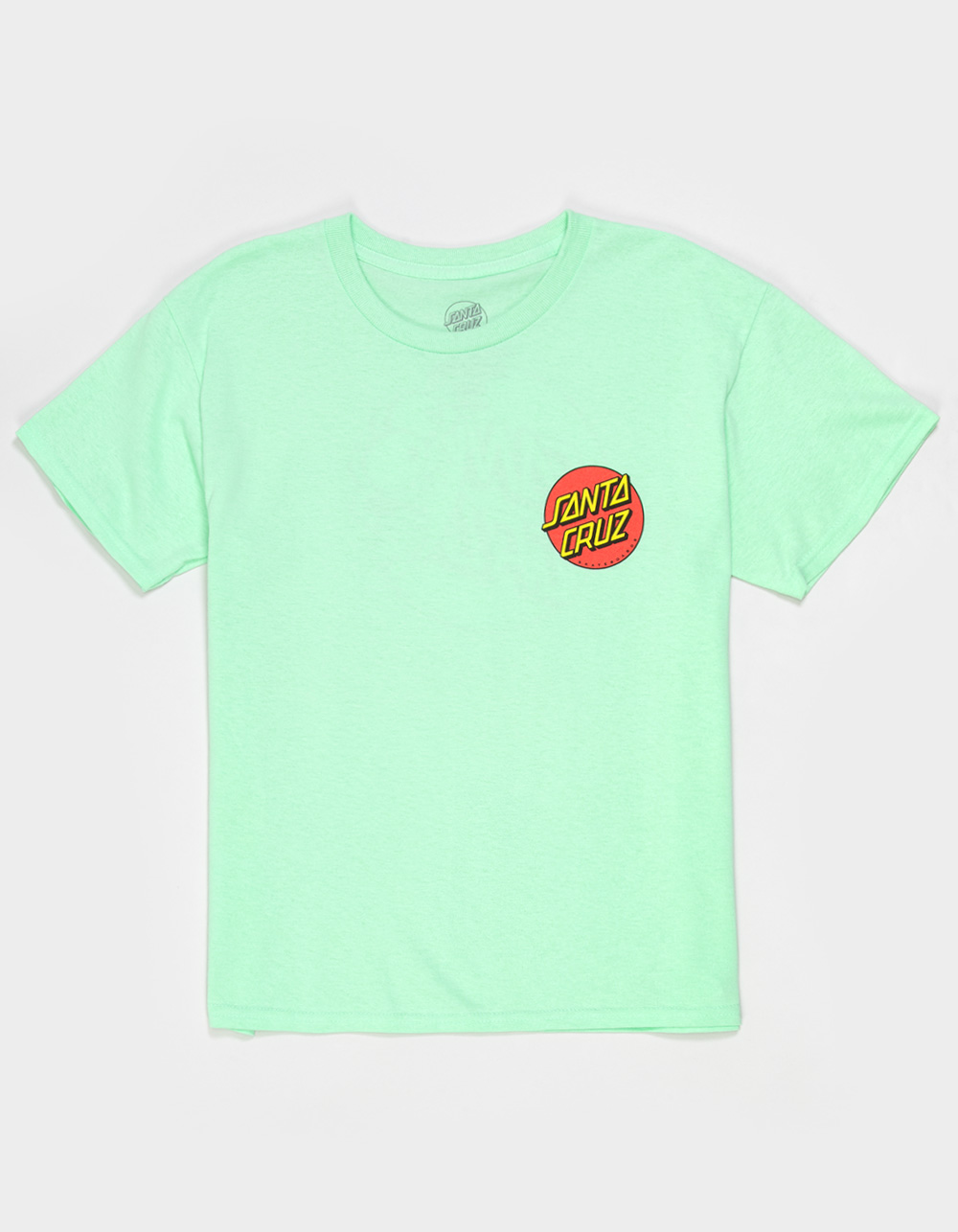 SANTA CRUZ Beware Dot Boys Tee - MINT