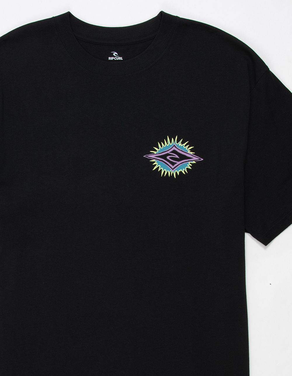 RIP CURL Raw Burst Mens Tee - BLACK