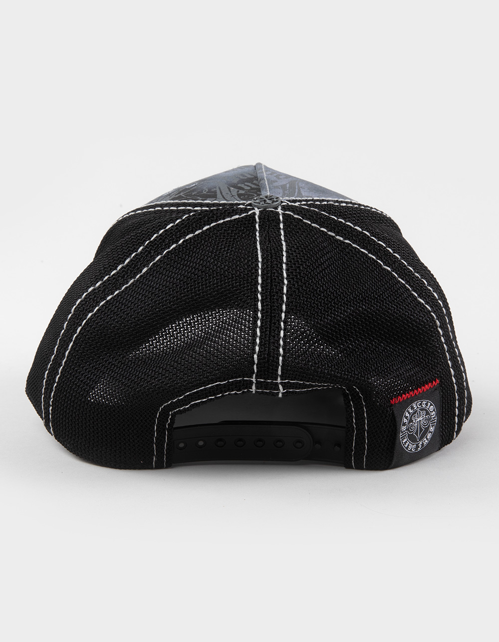 AFFLICTION Ink Womens Trucker Hat - BLACK