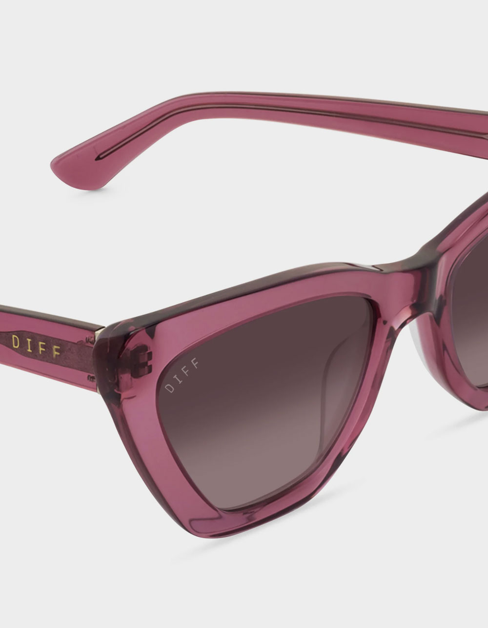 DIFF EYEWEAR Camila Cateye Sunglasses PINK COMBO Tillys
