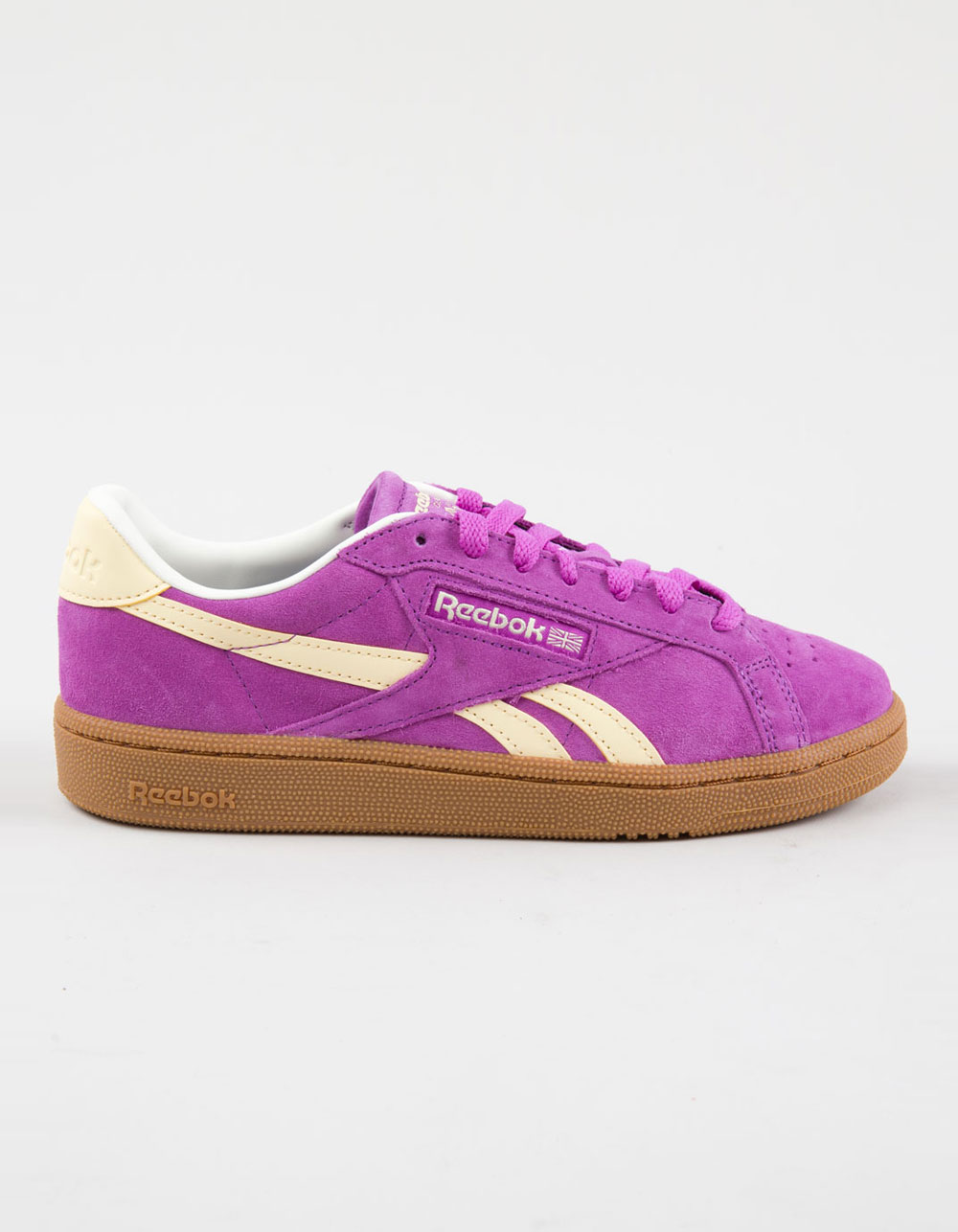 REEBOK Club C Grounds UK Womens Shoes - PURPLE | Tillys
