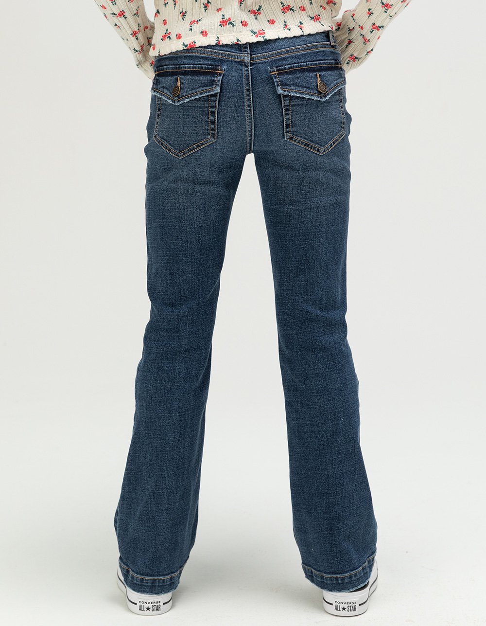 RSQ Girls Bootcut Jeans - Dark Wash