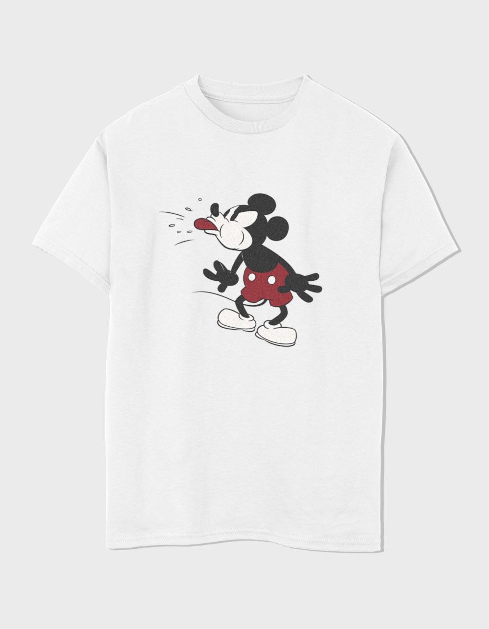 DISNEY Most Joyful Mickey Unisex Kids Tee - WHITE