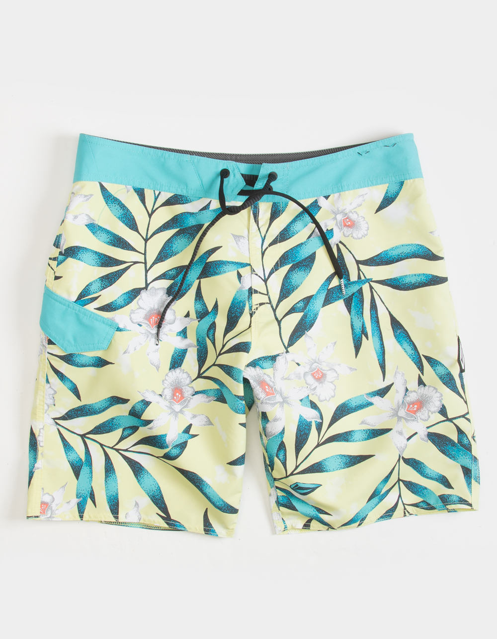 VOLCOM Tropical Hideout Mens Boardshorts - YELLOW COMBO | Tillys