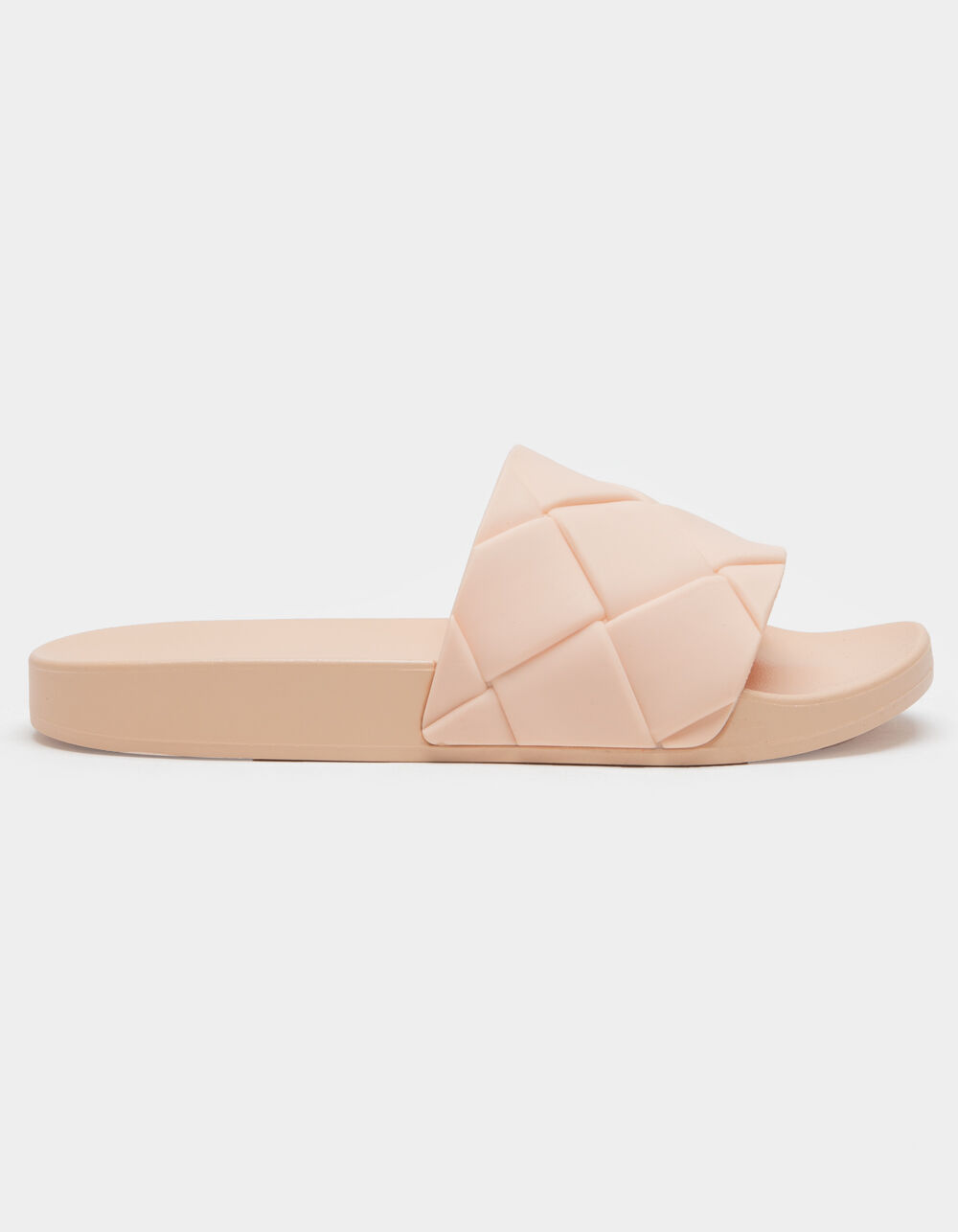 STEVE MADDEN Soulful Womens Nude Slide Sandals - NUDE | Tillys