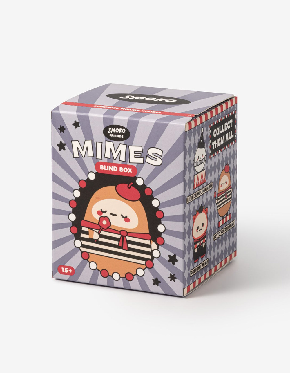 SMOKO Friends Mimes Mini Figure Blind Box - ASST