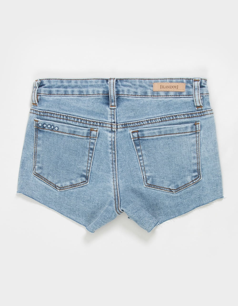 BLANK NYC Heroic Lights Girls Shorts - MEDIUM WASH